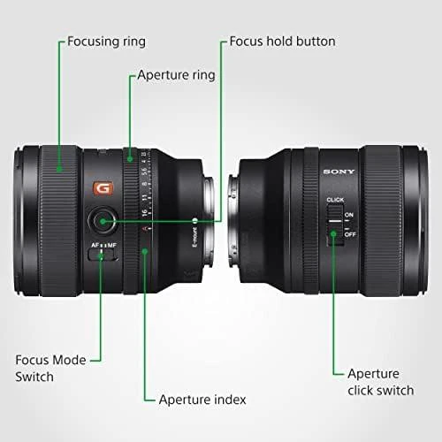 Objektyvas Sony SEL24F14GM MILC Standartiniai objektyvai Juoda