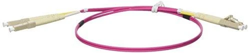 Efb Elektronik EFB Electronics Fiber Optic Duplex Komutacinis kabelis LC - LC 0.5m 50/12 0.5m LC OM4 violetinis šviesolaidinis kabelis (O0319.0.5)