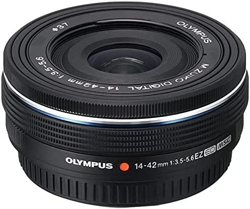Objektyvas Olympus M.ZUIKO DIGITAL ED 14-42mm F3.5-5.6 EZ PANCAKE (Juodas)