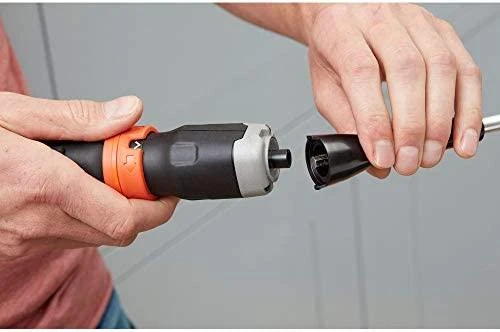 Black & Decker Juodas & Decker Atsuktuvas Juodas & Decker BCF601C-XJ; 6 V + sukimo antgaliai