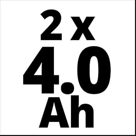 Akumuliatorius Einhell 4511489; 18 V; 2x4,0 Ah