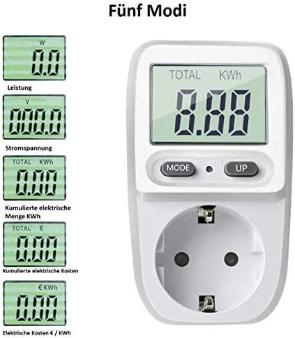 ORNO WATT METER WITH LCD DISPLAY | Energizer