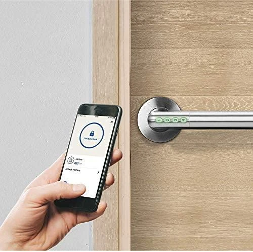 Orno Klamka Durų rankena su IP44 kodine spyna, PIN kodu atrakinama ir „Bluetooth“