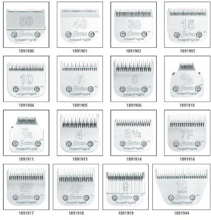 Oster Professional Products OSTER 919-18 Kerpamoji galvutė (4F), 9,5 mm