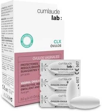 Cumlaude Prebiotic Óvulos Vaginales, 3 gx10 Óvulos