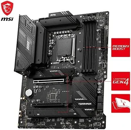 Pagrindinė plokštė MSI MAG B760 TOMAHAWK WIFI | Intel B760 Express | LGA1700 | ATX | Atmintis DDR5 | Atminties lizdai 4 | 1xPCI-Express 1x | 2xPCI-Express 16x | 3xM.2 | 1xHDMI | 1xDisplayPort