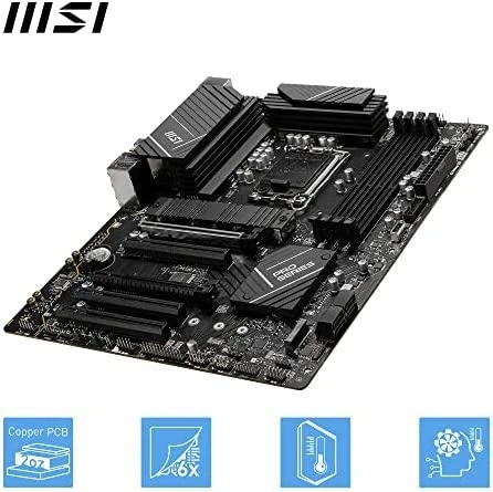 Pagrindinė plokštė MSI PRO B760-P WIFI DDR4, LGA1700, ATX, DDR4