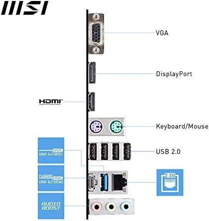 Pagrindinė plokštė MSI PRO B760M-P DDR4/LGA1700/Micro-ATX/Memory DDR4/Atminties lizdai 4/2xPCI-Express 1x/1xPCI-Express 16x/2xM.2/1x15pin D-sub/1xHDMI/1xDisplayPort/4x12x2B. /1xUSB-C/2xPS/2/1xRJ45/3xgarso prievadas