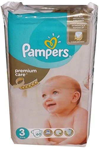 Pampers Premium Care 3 60 vnt