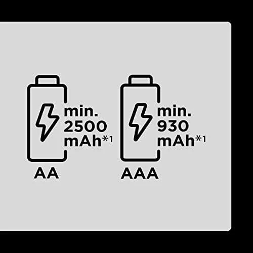 Įkraunamos baterijos Panasonic ENELOOP Pro BK-4HCDE/4CP, 930 mAh, 500 (4xAAA)