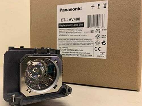 Panasonic Lamp Module ET-LAV400 PT-VZ575N PT-VZ570 PT-VW535N PT-VW530 PT-VX605N and PT-VX600 Projectors UHM 270 Watt 5000