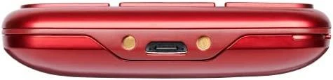 Mobilusis telefonas Panasonic KX-TU155EXBN, Raudonas