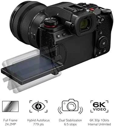 PANASONIC LUMIX S5 II korpusas