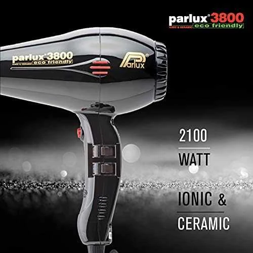 "Parlux" plaukų džiovintuvas 3800 Ionic Ceramic Juodas