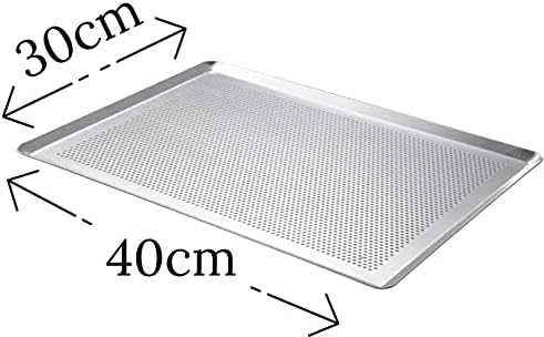 PATISSE Sidabrinis-TOP Perforuota kepimo skarda 40 x 30 cm