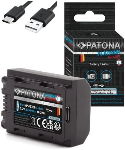 PATONA 1360 fotoaparato / vaizdo kameros baterija Lithium-Ion (Li-Ion) 2250 mAh