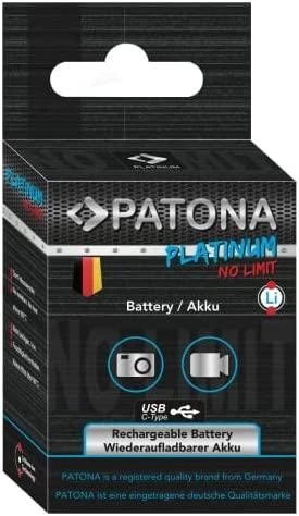 PATONA 1360 fotoaparato / vaizdo kameros baterija Lithium-Ion (Li-Ion) 2250 mAh