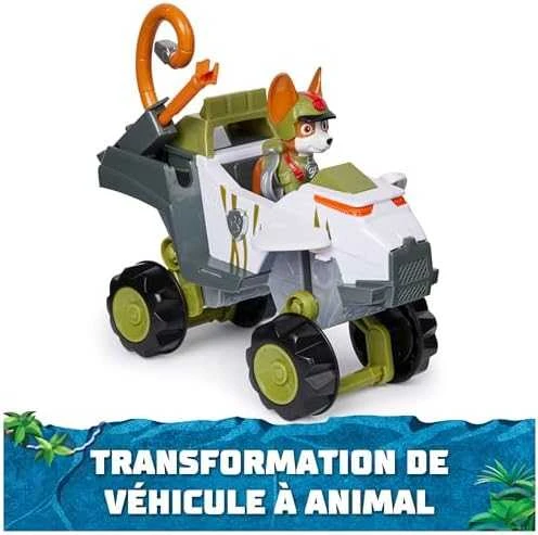 Spin Master PAW PATROL transporto priemonė Jungle Pups Tracker, 6067762