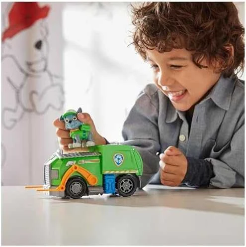 Spin Master PAW PATROL transporto priemonė Basic Sustainable Rocky, 6071213