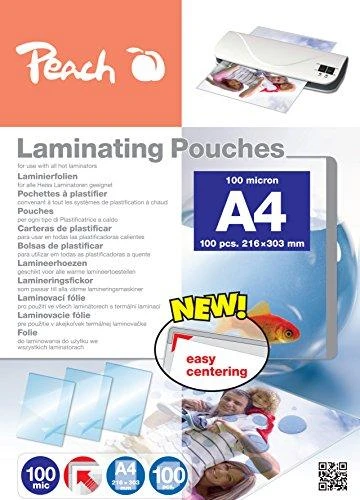 Peach PP500-02 laminavimo vokelis 100 vnt