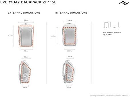 Peak Design Everyday kuprinė Zip V2 15L, juoda