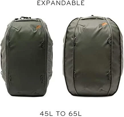 Peak Design kuprinė Travel DuffelPack 65L, šalavijas