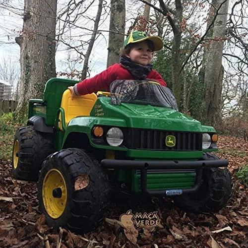 Peg Perego John Deere Double visureigis, maitinamas 12V Gator HPX akumuliatoriumi