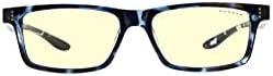 GUNNAR Optiks Cruz Kids Dideli kompiuterio akiniai vaikams nuo 8-12 metų - Gintaro spalvos objektyvas, tamsiai mėlynas