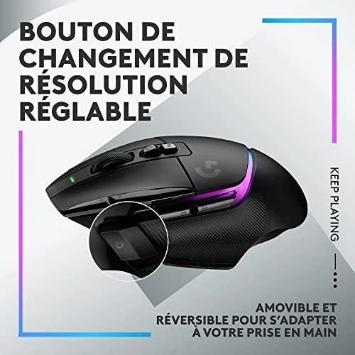 Žaidimų Pelė Logitech G502 X PLUS, juoda