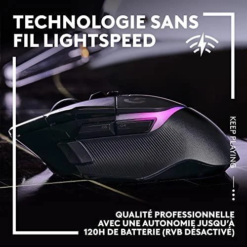 Žaidimų Pelė Logitech G502 X PLUS, juoda