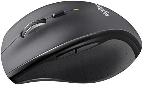 Logitech „Marathon Pelė M705“, dešiniarankiams, optinė, radijo dažnių belaidė, 1000 DPI, anglies spalvos
