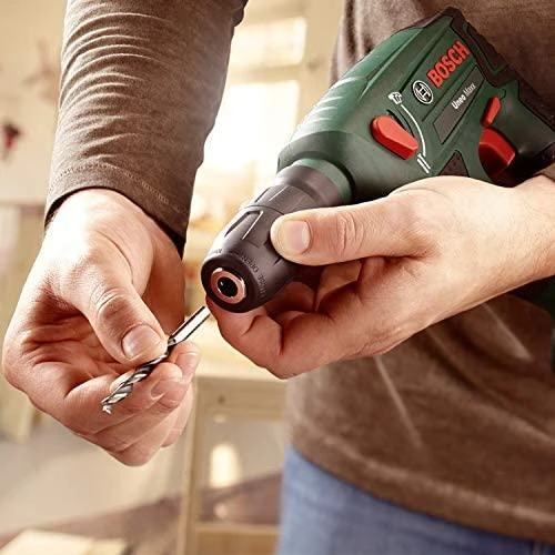Bosch Uneo Maxx perforatoriaus grąžto tvirtinimas