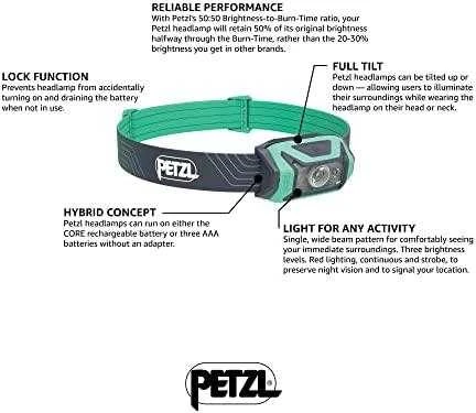 Prožektorius ant galvos Petzl TIKKA, 350 lm, žalias, E061AA02