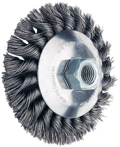 Metalinis šepetys su sriegiu PFERD KBG 12515/M14 ST 0,50