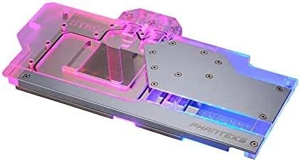 Phanteks PHANTEKS Glacier G6000 STRIX GPU Vanduo Block, ASUS RX 6800/6900 Strix/TUF, D-RGB - su galine plokšte, chromas