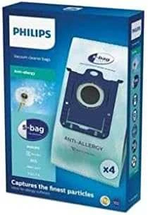 Philips FC8022/04 S-Bag dulkių siurblio maišeliai, antialerginiai – 4 vnt.