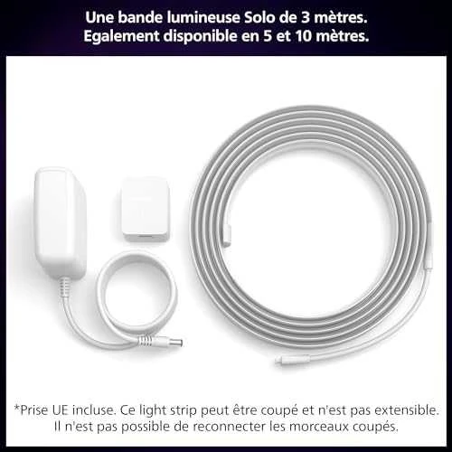 „Philips Hue Solo“ šviesos juosta, 3 m | 20 W | Kintamas