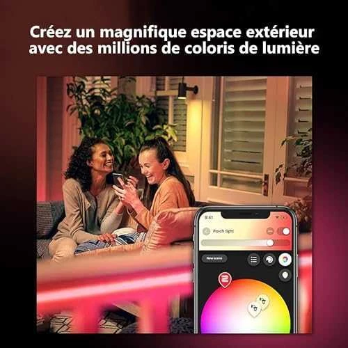 „Philips Hue“ | Šviesos juostelė | „Hue Baltas“ ir spalvų aplinka | 37,5 W | Baltas ir spalvota šviesa