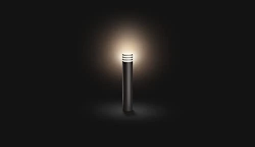 Philips Hue Baltos šviesos stulpinis lauko šviestuvas Lucca