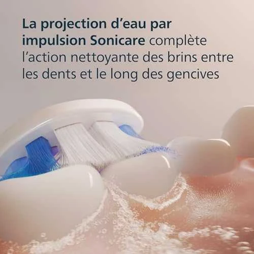 6 dalių šepetėlių galvučių pakuotė Philips Sonicare Sensitive HX6056/87, baltos spalvos