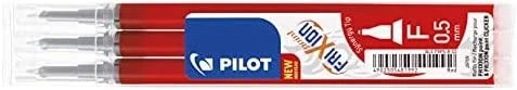 Pilot FriXion raudonos šerdys 0,5 mm komplektas