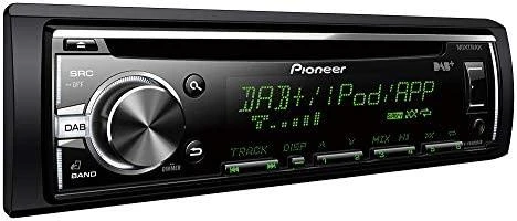 Pioneer DEH-X6800DAB grotuvas su žaliu šviečiančiu ekranu