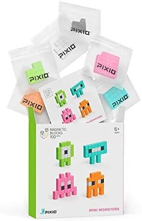PIXIO Mini Monsters magnetinis rinkinys