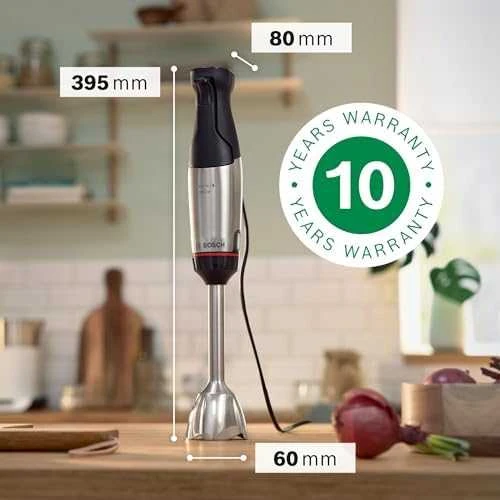 Bosch MSM6M673 Serija 6, Rankinis trintuvas, ErgoMaster, 1000 W, Nerūdijančio plieno