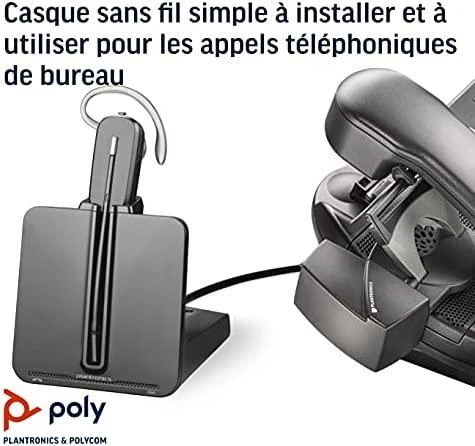 Ausinės su mikrofonu Poly EncorePro HW510 Ant ausų uždedamos su laidu