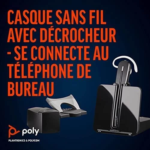 Ausinės su mikrofonu Poly EncorePro HW510 Ant ausų uždedamos su laidu