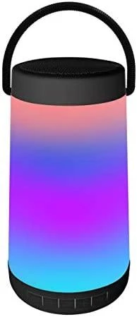 Bluetooth nešiojamas garsiakalbis Platinet (PMG15LED) (5W, RGB) juodas