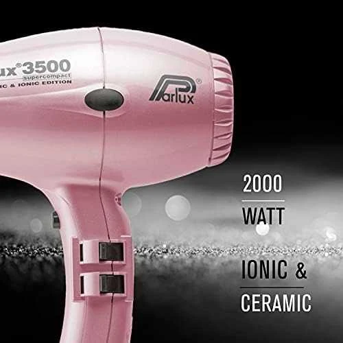 Parlux Supercompact 3500 Plaukų džiovintuvas, rožinės spalvos