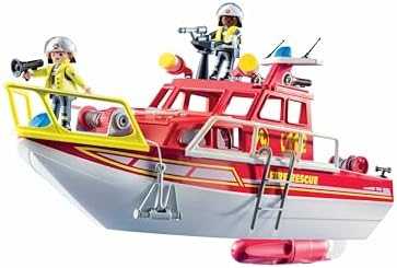 Playmobil Action Heroes 71598 Łódź ratownicza straży pożarnej
