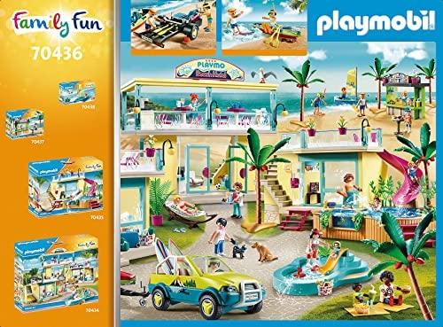 PLAYMOBIL Family Fun Strandauto mit Kanuanhänger (70436)